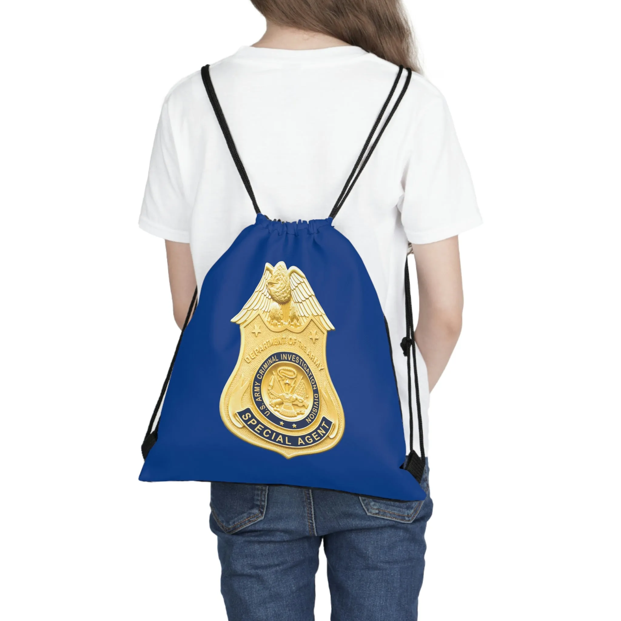 Army CID Badge - Outdoor Drawstring Bag