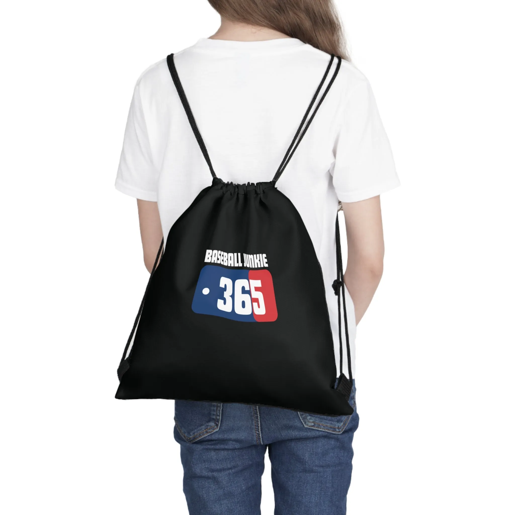 BASEBALL JUNKIE 365 - Outdoor Drawstring Bag