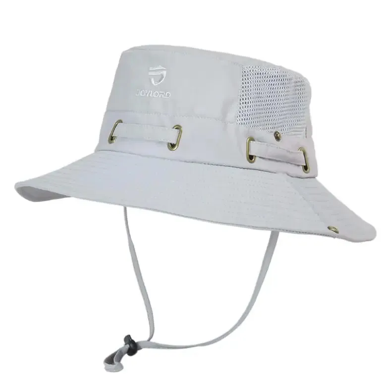 Breathable Mesh Bucket Hat for Men - Anti-UV Sun Protection for Fishing, Camping & Hiking