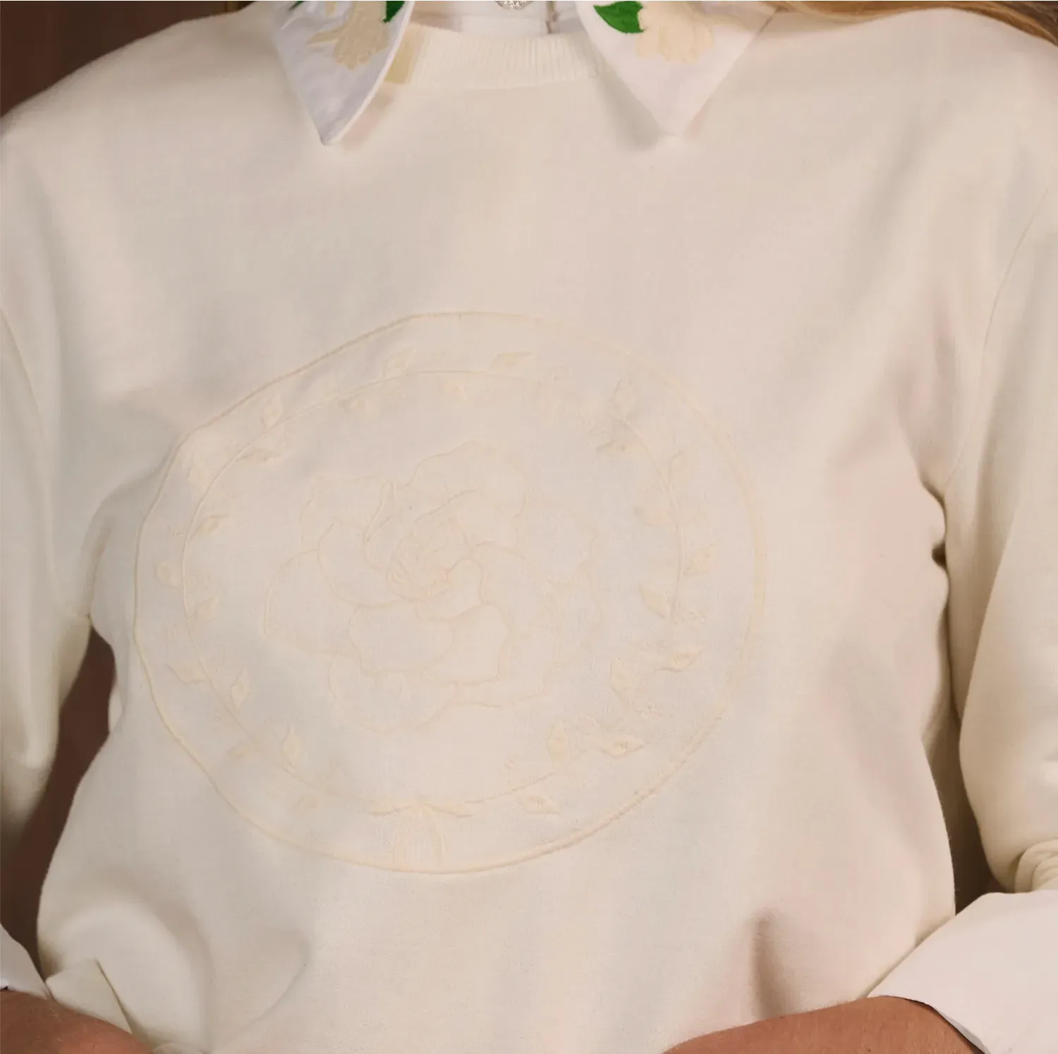 Embroidered Sweatshirt
