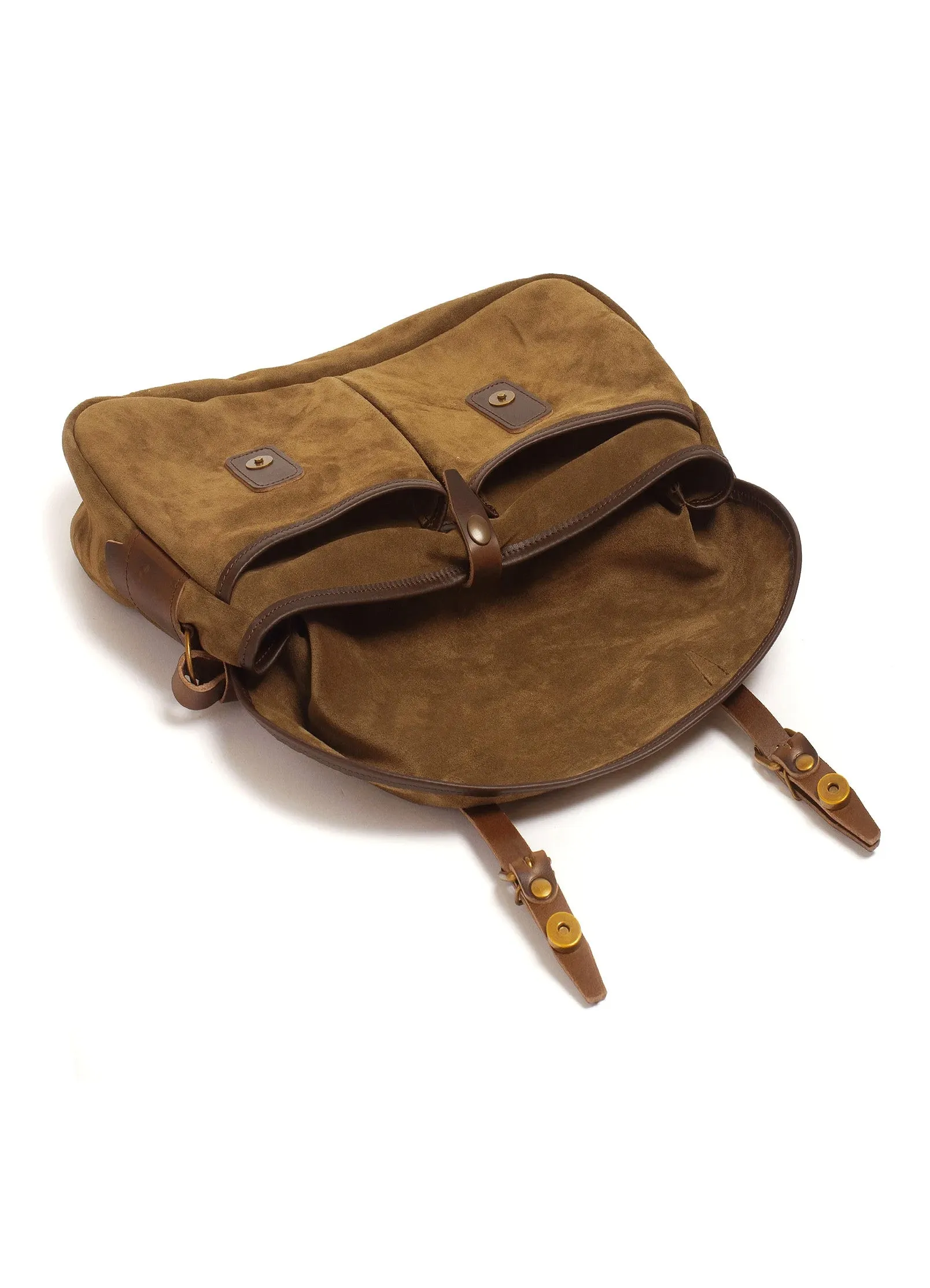 FISHERMAN'S MUSETTE S | Suede | Tobacco