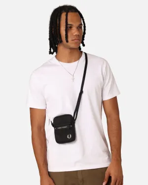 Fred Perry Taped Side Bag Black/Warm Grey