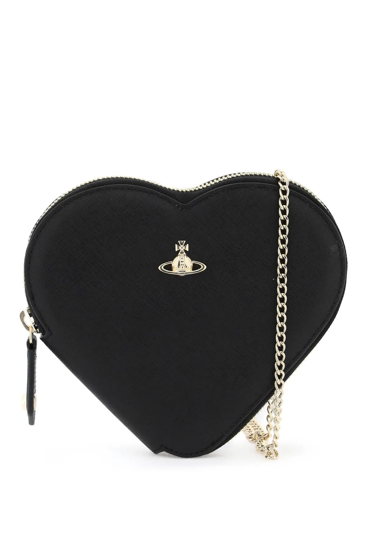heart-shaped crossbody bag