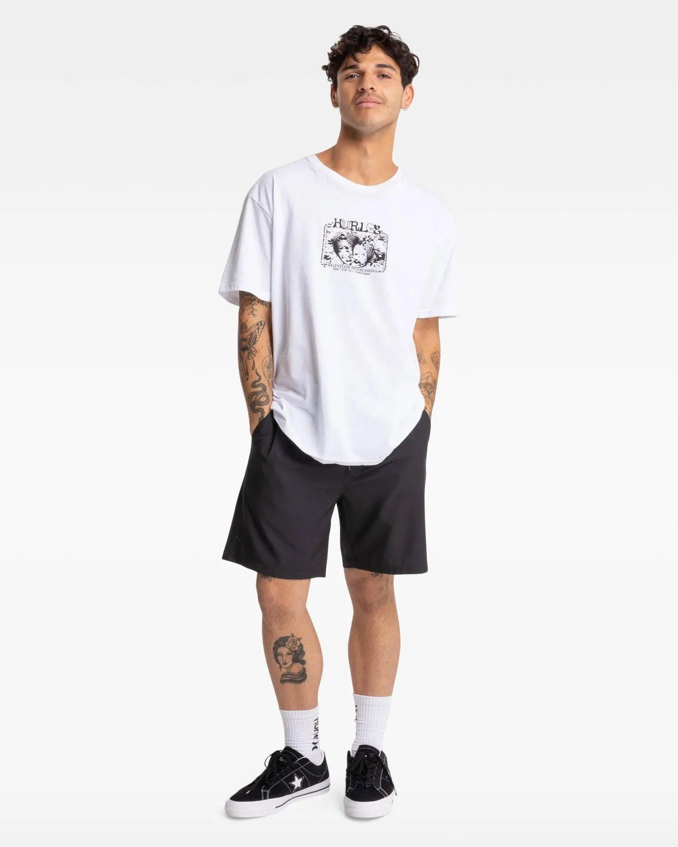 HURLEY PHANTOM ZUMA VOLLEY WALKSHORT -BLACK