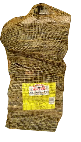 Kiln Dried Hardwood Logs  Mesh Bag