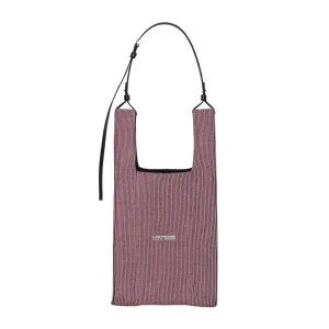 KYOTO METALLIC MARKET BAG MEDIUM / LIGHT PINK