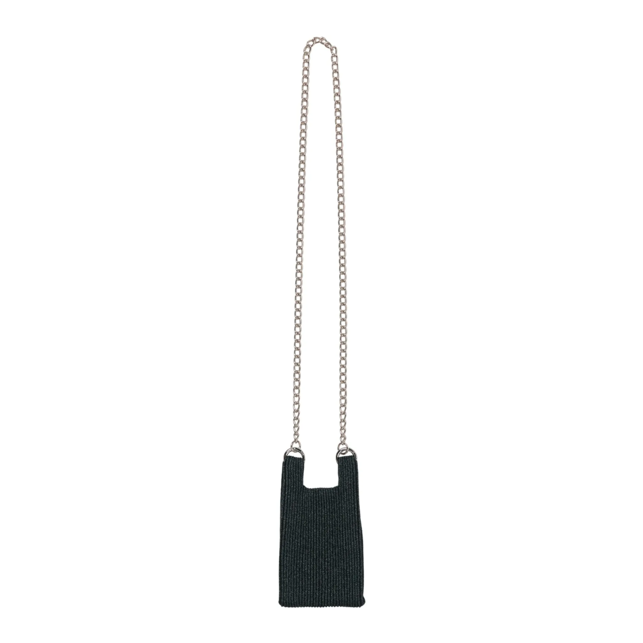 KYOTO METALLIC MARKET BAG MICRO / CHARCOAL GRAY