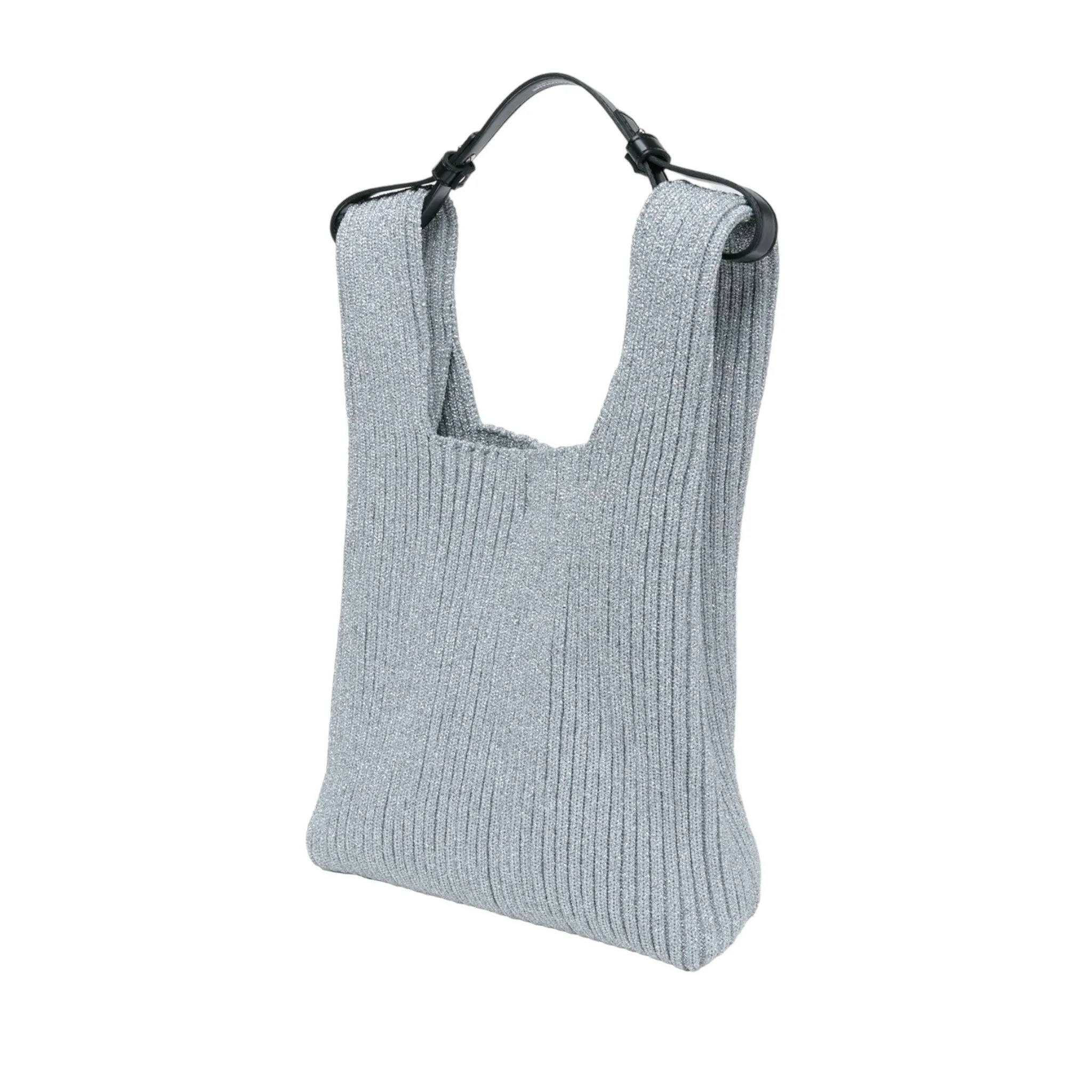 METALLIC OKAMOCHI BAG / SILVER