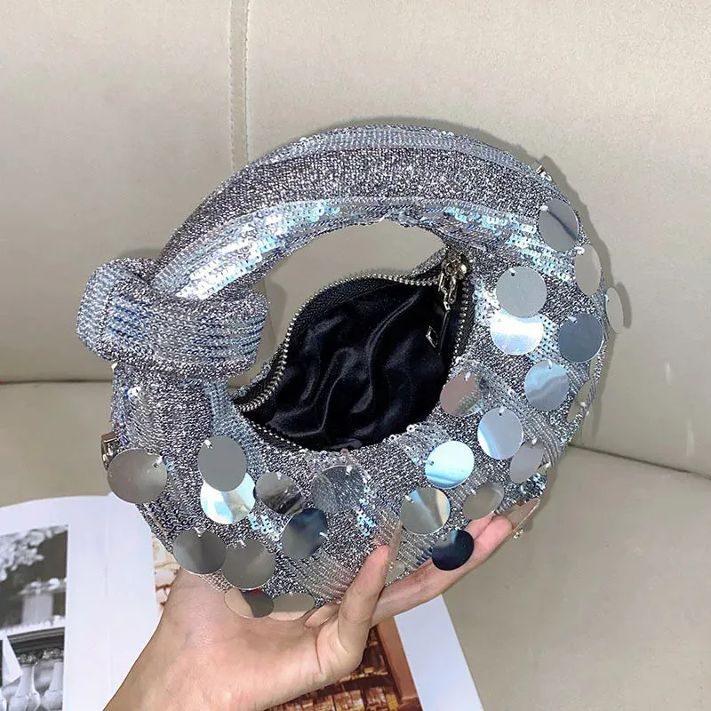 Mini Half moon Evening Clutch Party Bags