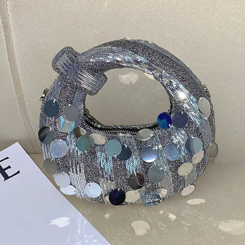 Mini Half moon Evening Clutch Party Bags