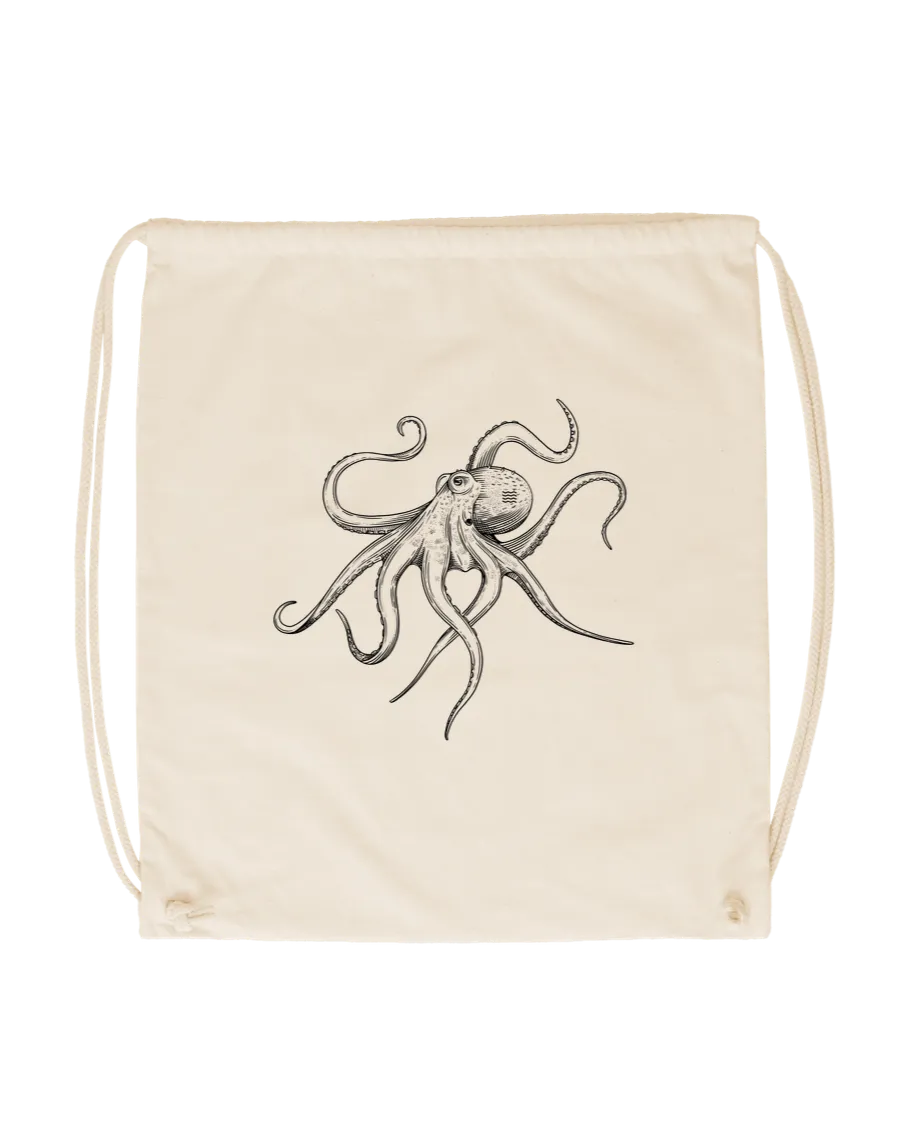 Octo Drawstring Bag