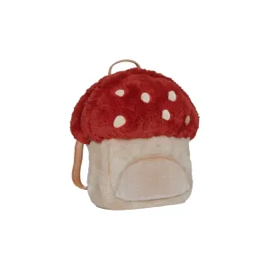 Olli Ella Hopalong Mushroom Backpack - Red