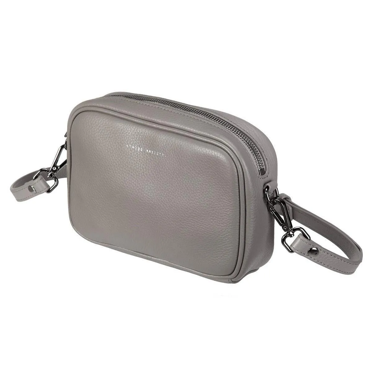 Plunder Crossbody Bag (Light Grey)
