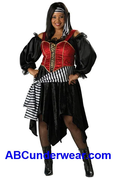 Plus Size Pirate Lady Costume