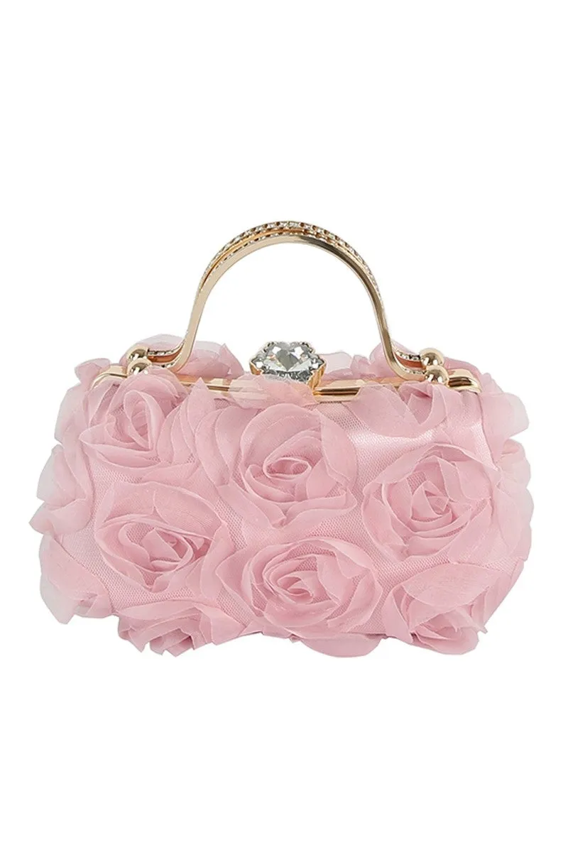 The ‘Chiffon Flower Clutch Bag’